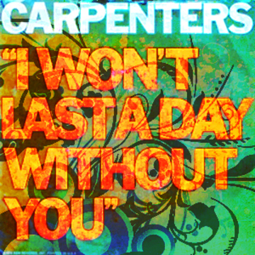 2011.11.30 I Won’t Last A Day Without You產品圖